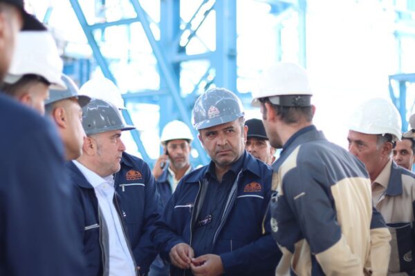 مدیرعامل شرکت فولاد سرمد ابرکوه روز صنعت و معدن را در مجتمع کارخانجات سرمد و درکنار پرسنل سپری کرد.