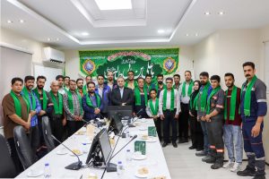 مراسم تجلیل از همکاران سادات شرکت فولاد سرمد ابرکوه